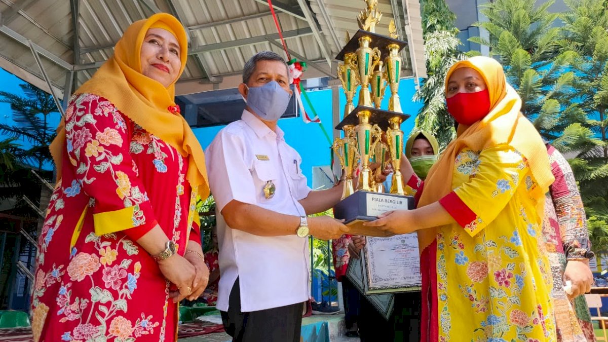 SD Inpres 103 Hasanuddin Maros Tetap Kompetitif dengan Berbagai Lomba di tengah Pandemi