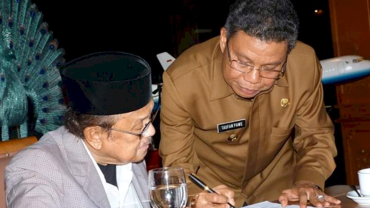 Taufan Pawe Kenang Setahun Bj Habibie Wafat