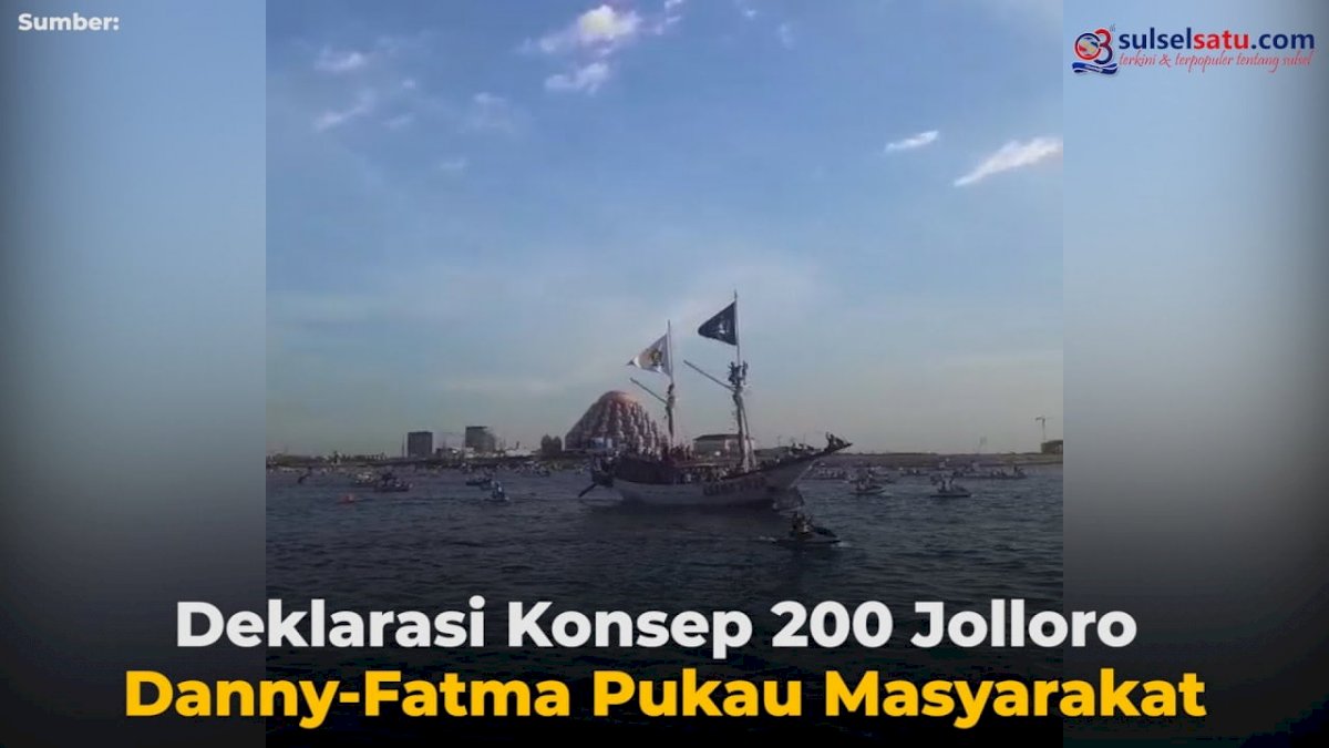 VIDEO: Deklarasi Konsep 200 Jolloro Danny Fatma Pukau Masyarakat