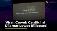 VIDEO: Viral, Cewek Cantik Ini Dilamar Lewat Billboard