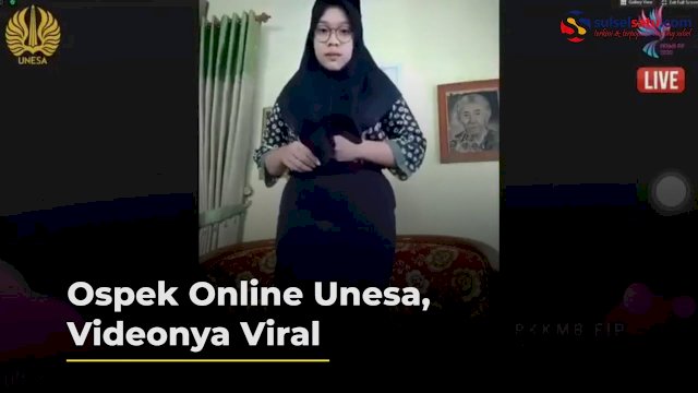 VIDEO Ospek  Online  Unesa Videonya Viral