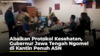 VIDEO: Abaikan Protokol Kesehatan, Gubernur Jawa Tengah Marah-marah ke ASN