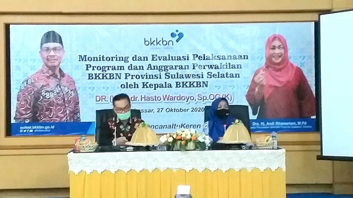 Kepala BKKBN Optimis Kinerja BKKBN Sulsel Capai Target Tahun 2020