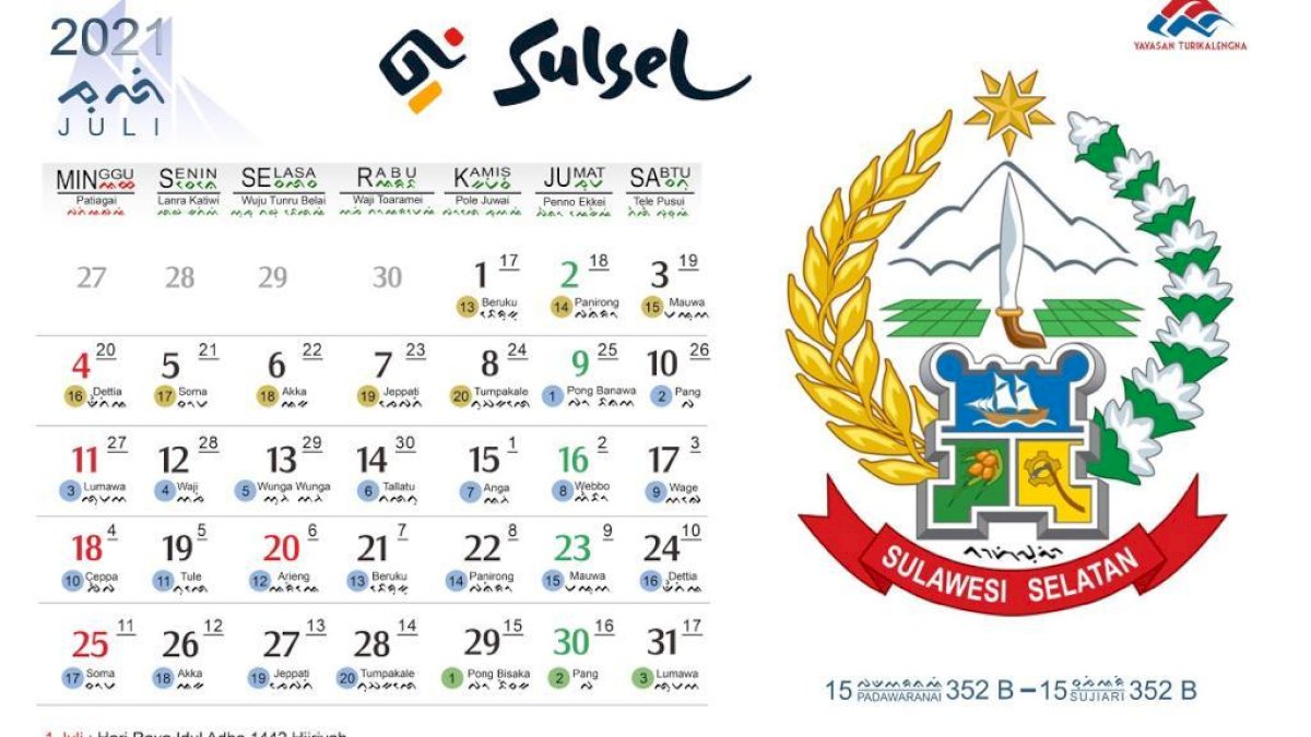 Buku Bilang Taung Jadi Kado HUT SUlsel ke 351