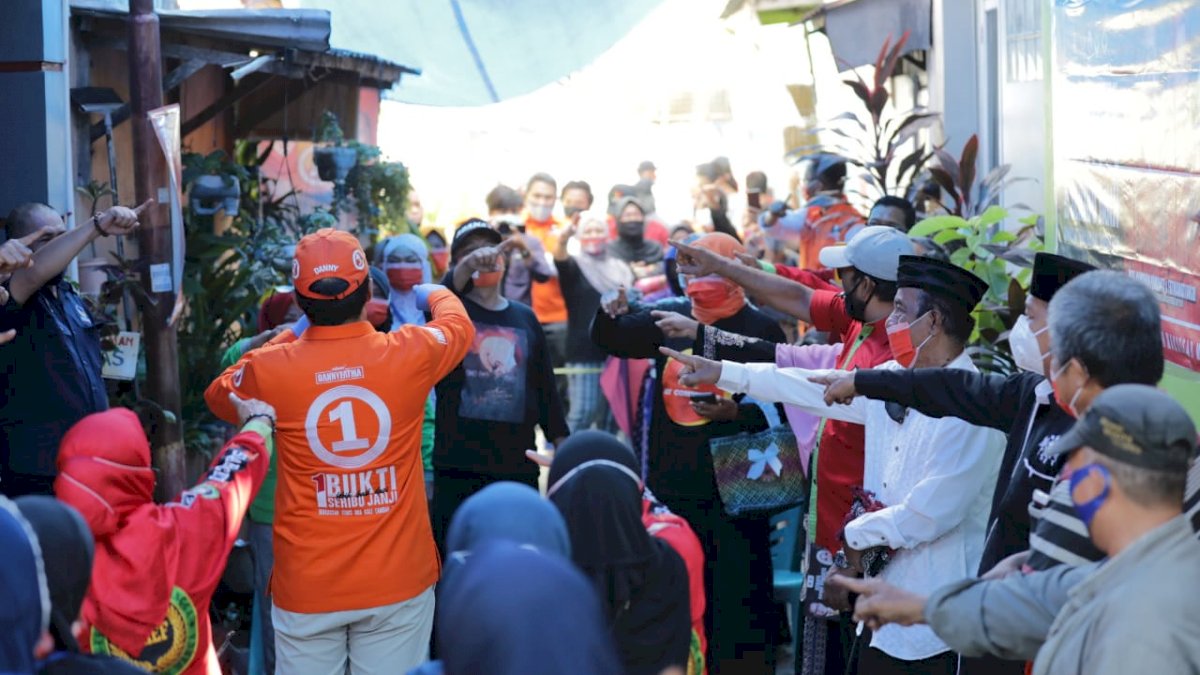 Perjuangkan Danny-Fatma, Warga Mangasa Kerap Dapat Panggilan Lurah