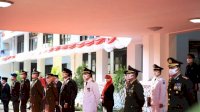 Terapkan Protokol Kesehatan dengan Ketat, Prof Rudy Pimpin Upacara HUT Kemerdekaan RI Ke 75 Tahun