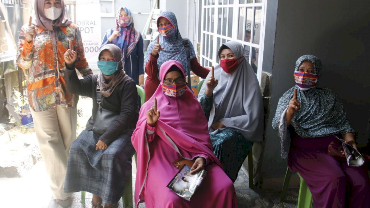 Warga Paccerakkang Siap Solid Dukung Danny-Fatma: Insya Allah Menang