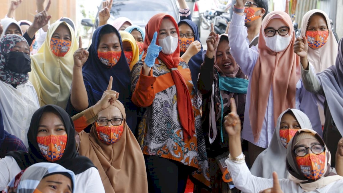 Selain Programnya Realistis, Danny-Fatma Bisa Selamatkan APBD Makassar