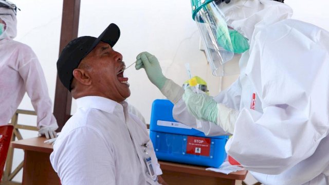 Swab Massal Dinkes Makassar