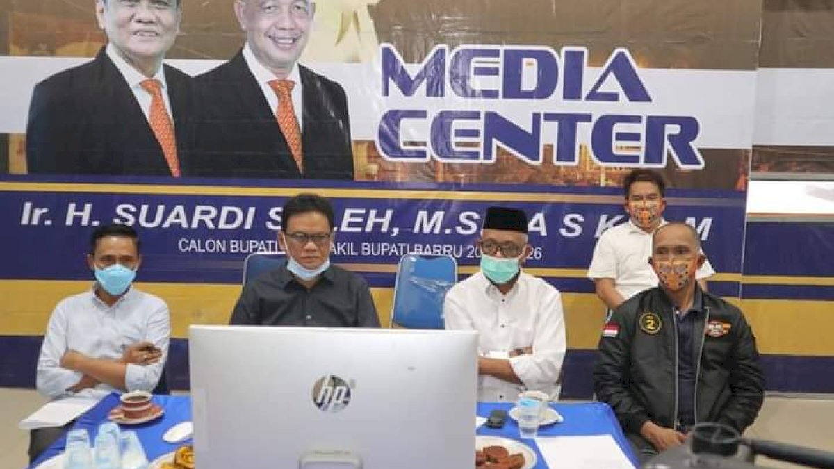 Kompak, SS-AK Ikuti Pembekalan Cakada Oleh KPK dan KPU RI Secara Virtual