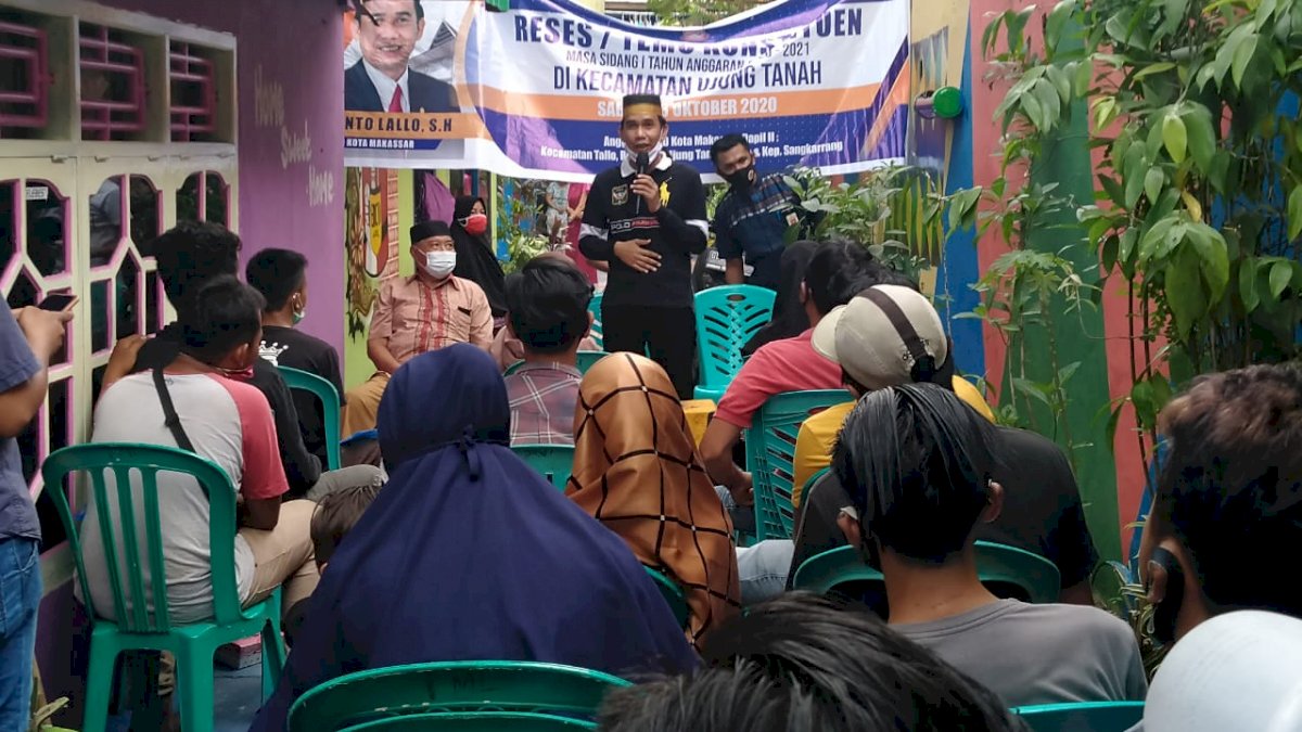 Reses Ketua DPRD Makassar, Warga Curhat Soal Drainase