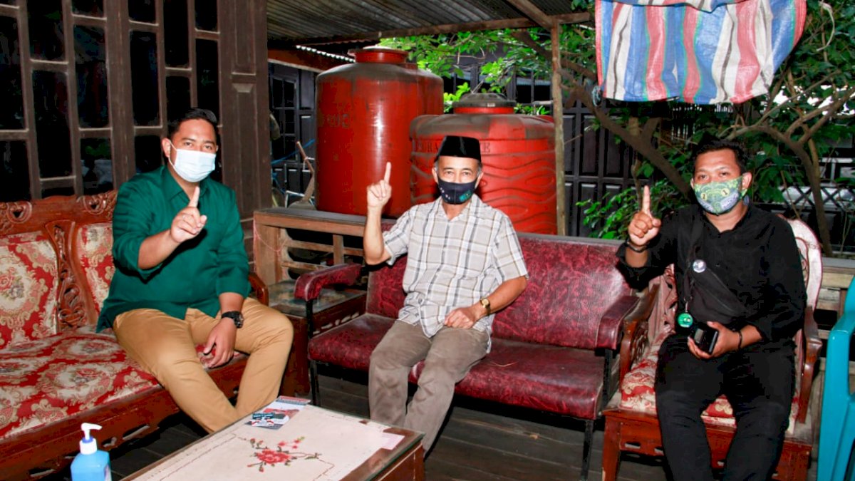 Mantan Kades di Barru Dukung Calon Bupati Milenial