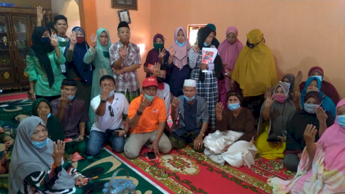 Door to Door, Parpol Koalisi Anir-Lutfi Sudah Temui Puluhan Ribu Warga Pangkep