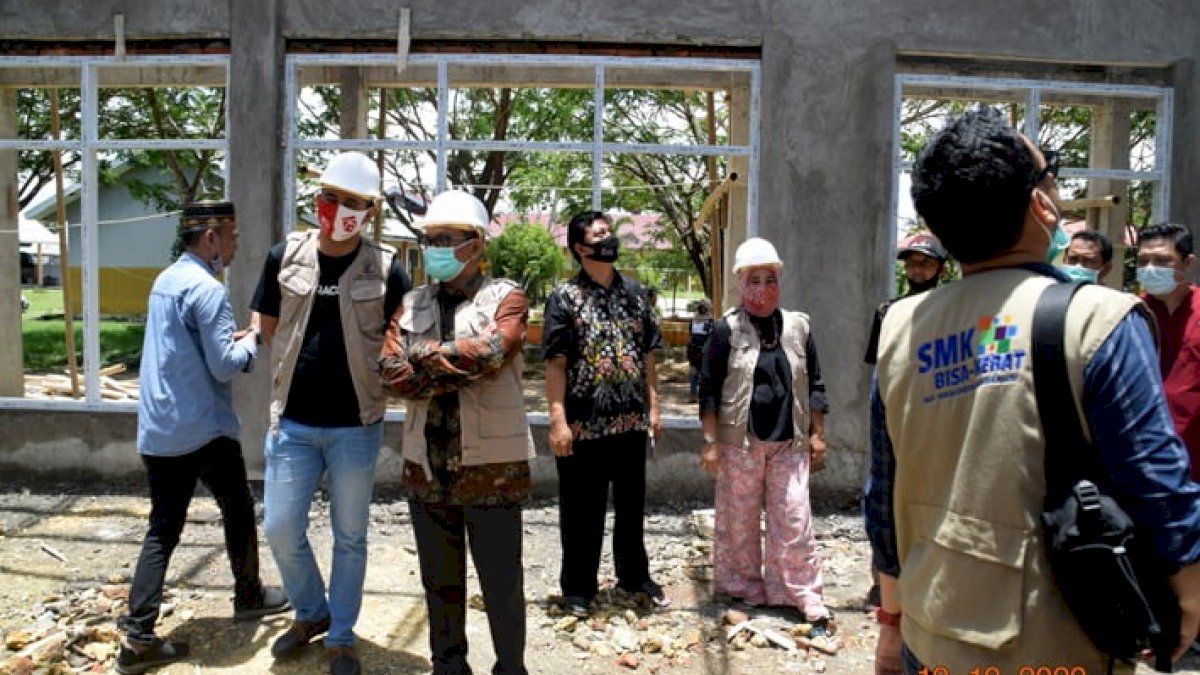 Kadisdik Sulsel Tekankan Pembangunan RPS SMKN 2 Bone Sesuai Perencanaan