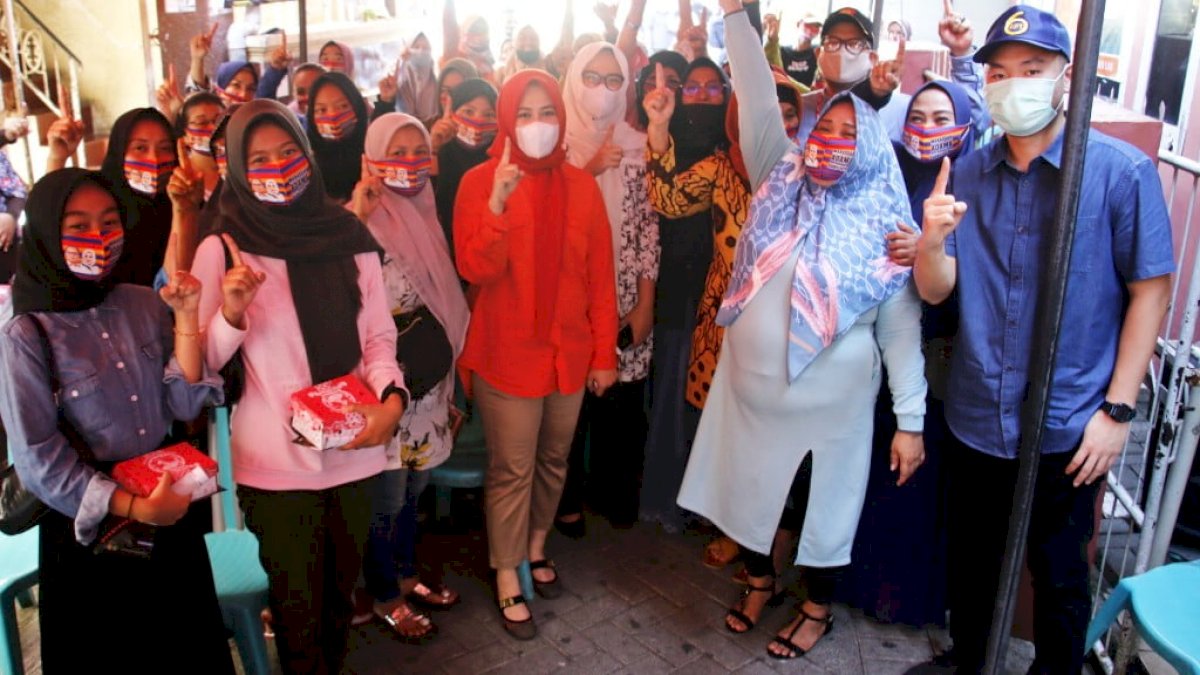 Kemenakan SYL-IAS Menyatu di Barisan ADAMA’ Dampingi Fatma