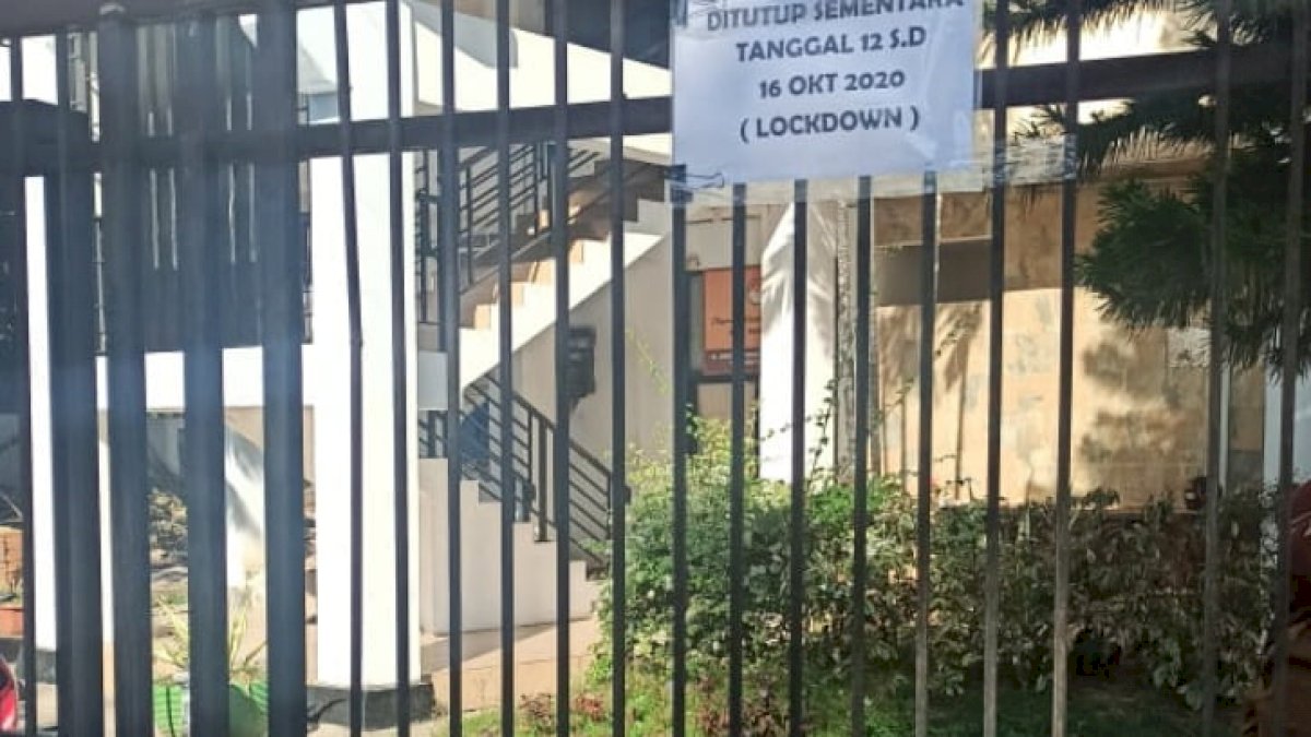Pegawai Positif Covid-19, Kantor Disdik Makassar Lockdown