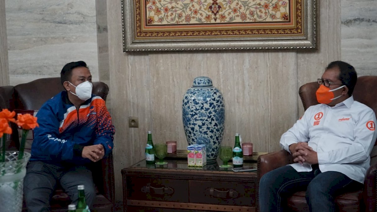 Temui Danny, Rapsel Ali Sampaikan Komitmen Menangkan Adama
