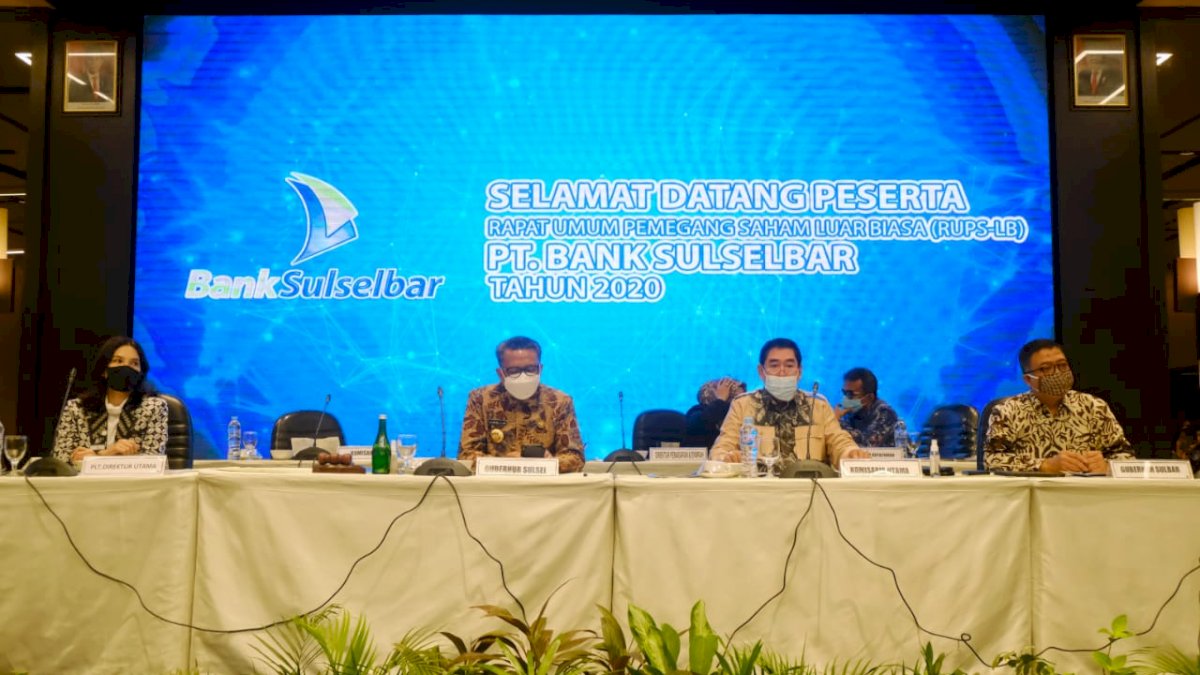Jawab Tantangan Pemulihan Ekonomi Nasional, Bank Sulselbar Gelar RUPS