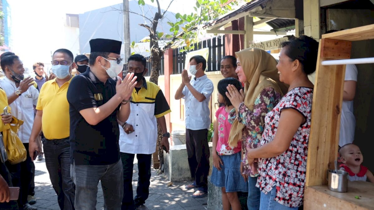 Blusukan ke Pasar Sawah, None Pastikan Kurangi Beban Pedagang Kecil