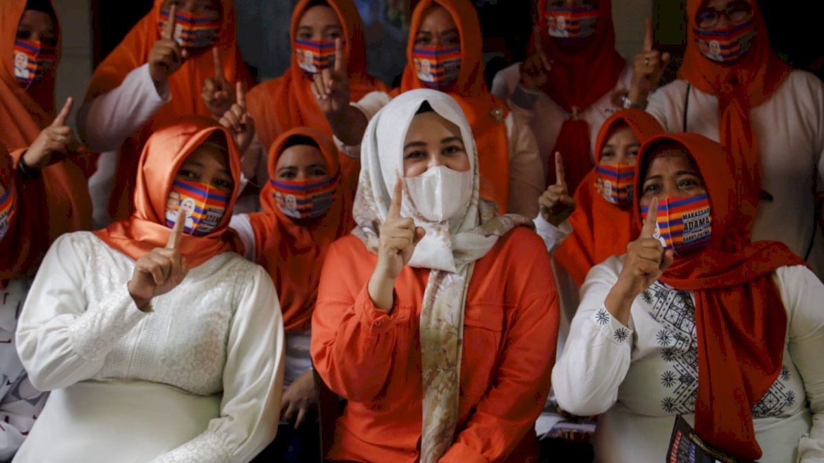 Representasi Perempuan, Wanita Hebat Makassar Bergerak Menangkan ADAMA’
