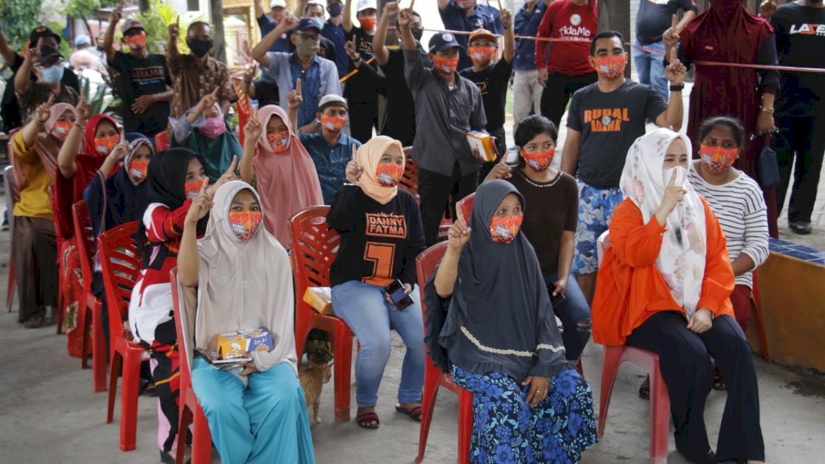Beragam Komunitas Selalu Ramai di Sosialisasi Danny-Fatma, Sejalan dengan Hasil Survei