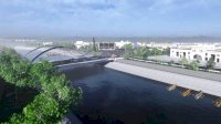 Anir-Lutfi Siap Tata Jembatan Sungai Pangkajene jadi Destinasi Baru