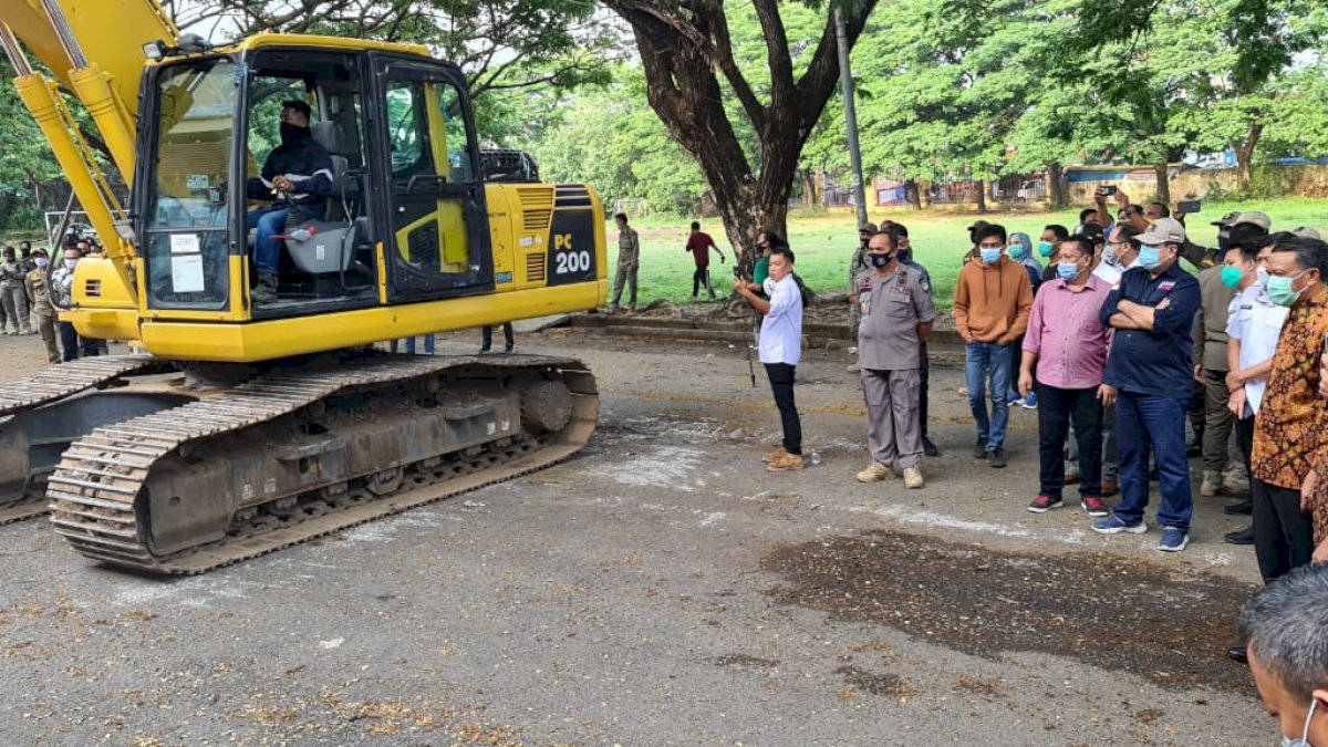 Pemprov Sulsel Mulai Pembongkaran Stadio Mattoanging