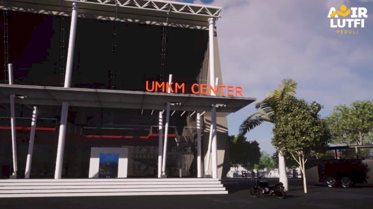 Keren, Begini Konsep UMKM Center dan Rumah Usaha Kreatif Anir-Lutfi