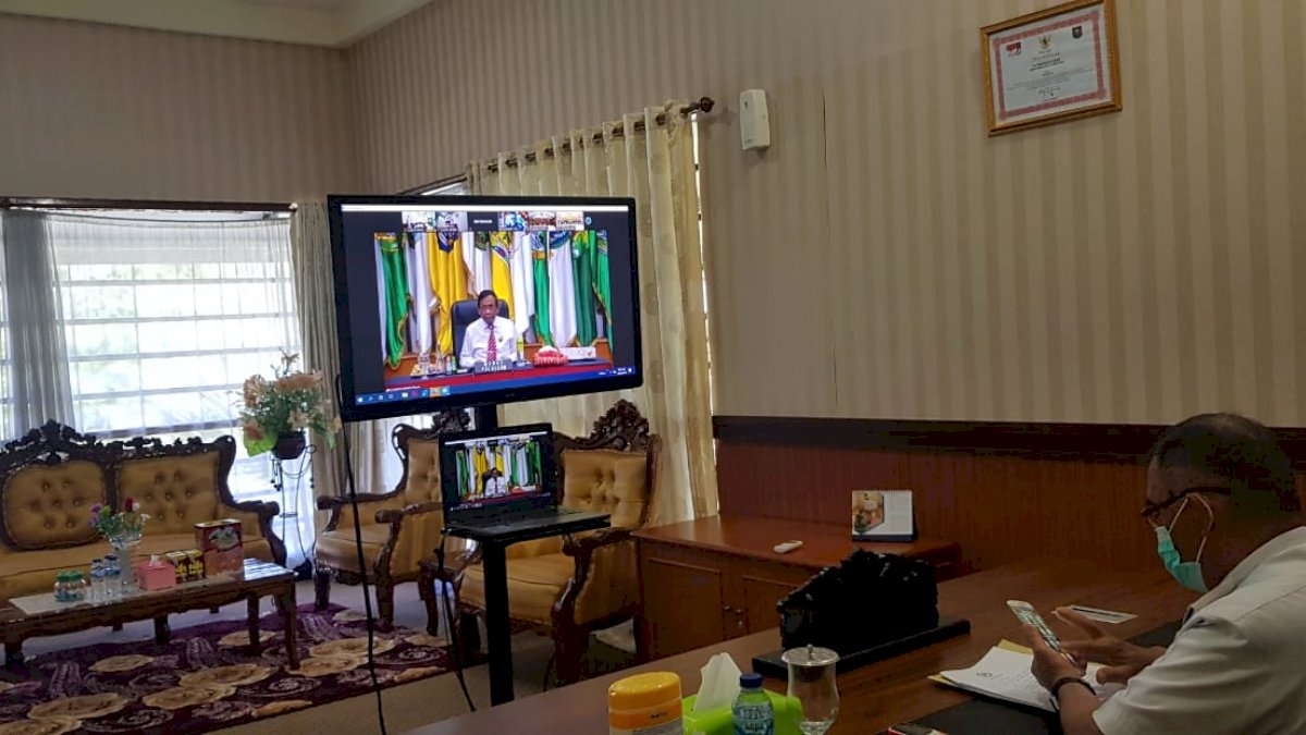 Pangerang Rahim Vicon Dengan Mendagri Terkait Cuti ASN