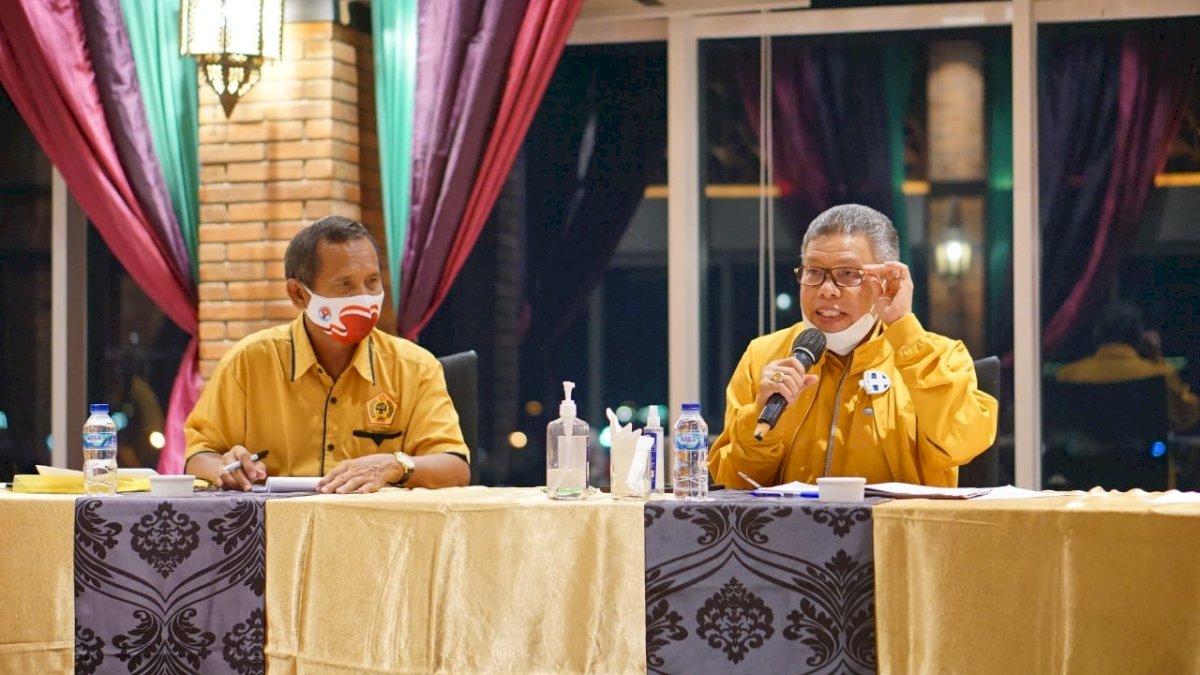 Konsolidasi MKGR, Taufan Pawe: Fokuskan Pemulihan Ekonomi