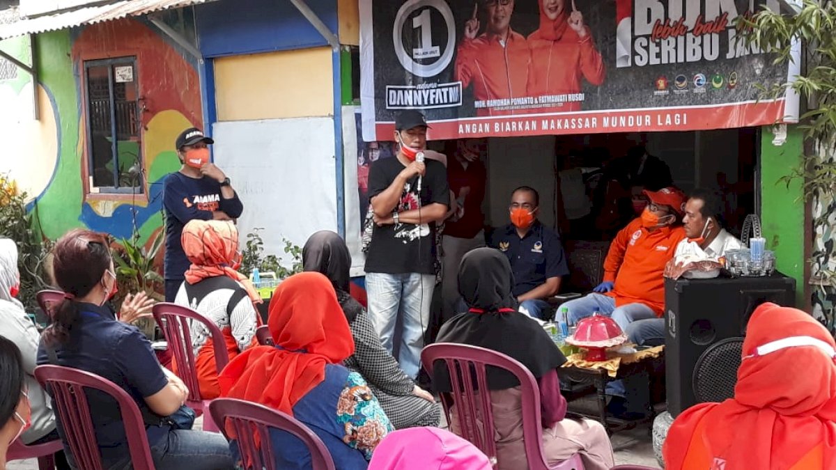Danny-Fatma Janji Sejahterakan Pejuang Sanitasi Makassar