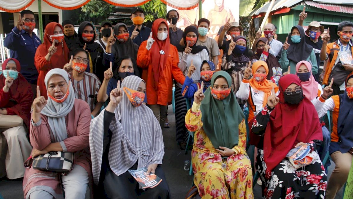 Bersama Fatma, Pedagang di Pantai Losari Semangat Menangkan ADAMA’