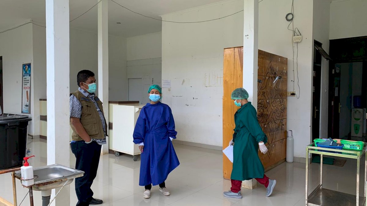 Amson Tinjau RSUD Pongtiku dan BPBD Toraja Utara