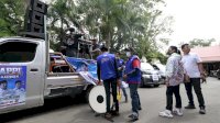 Ratusan Relawan dan Simpatisan Serbu Tamalate Ajak Warga Pilih Appi-Rahman