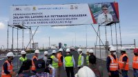 Pembangunan Jalan Tol Layang AP Pettarani Makassar Rampung 100 Persen