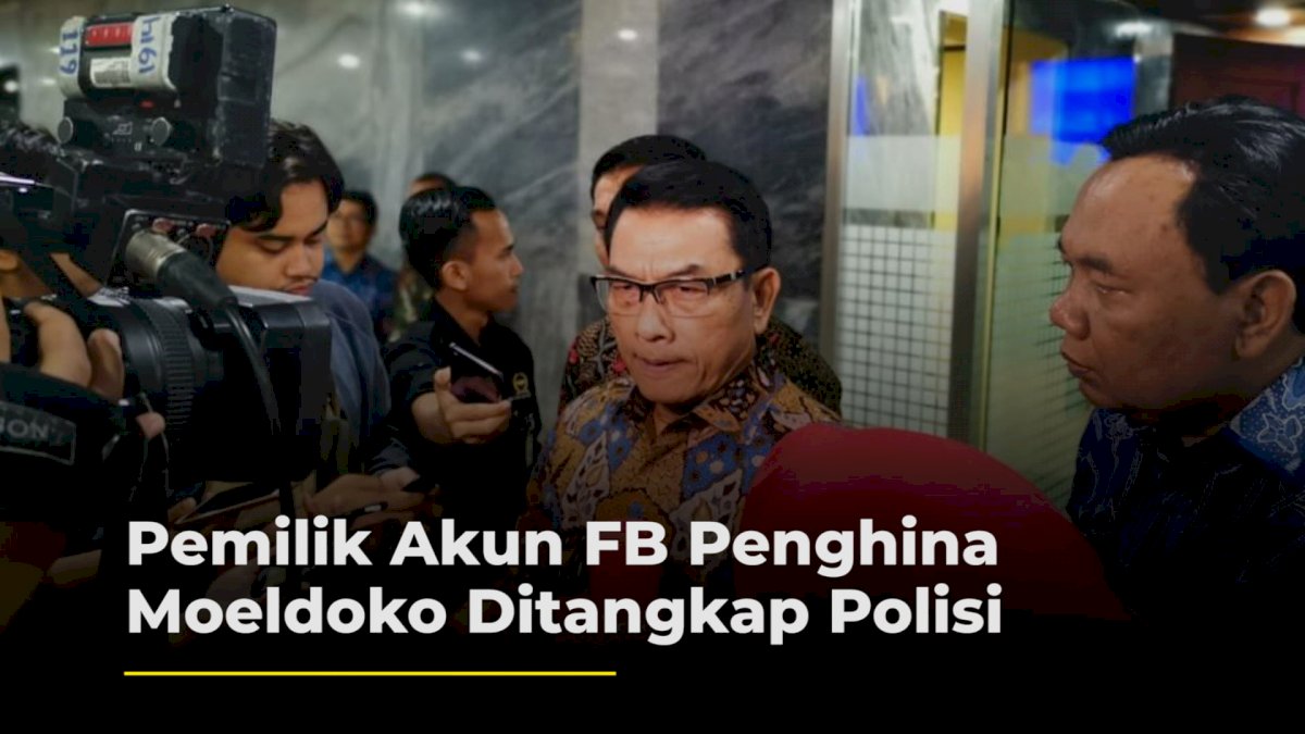 VIDEO: Pemilik Akun FB Penghina Moeldoko Ditangkap Polisi