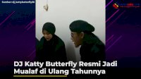 VIDEO: DJ Katty Butterfly Resmi Jadi Mualaf di Ulang Tahunnya
