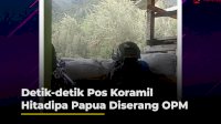 VIDEO: Detik-detik Pos Koramil Hitadipa Papua Diserang OPM