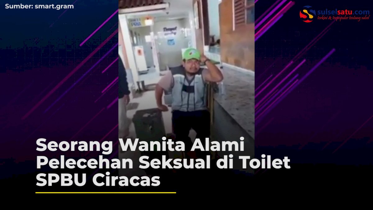 VIDEO: Seorang Wanita Alami Pelecehan Seksual di Toilet SPBU Ciracas