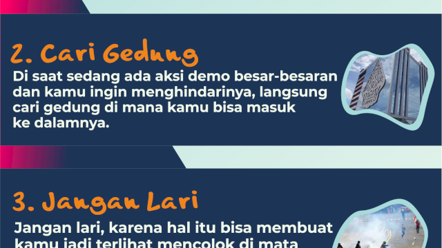 4 Tips Agar Selamat Saat Ada Unjuk Rasa Besar-besaran - DESIGN: ANDI HERMMANTO