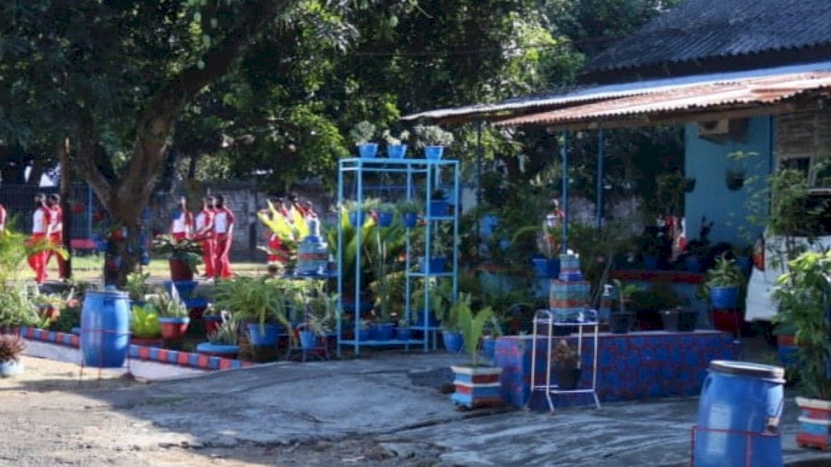 Maksimalkan Gerakan 3 M, Kosekhanudnas II Makassar Bentuk Kampung Disiplin Protokol Kesehatan