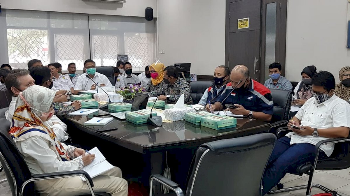 Dinas PU Makassar Gelar Rakor Pekerjaan Recover IPAL Losari