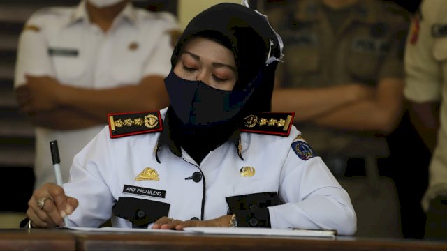 Kasubag Kerjasama dan Aspirasi pada Bagian Fasilitasi Penganggaran dan Pengawasan Sekretariat DPRD Provinsi Sulawesi Selatan Andi Padauleng. Ist