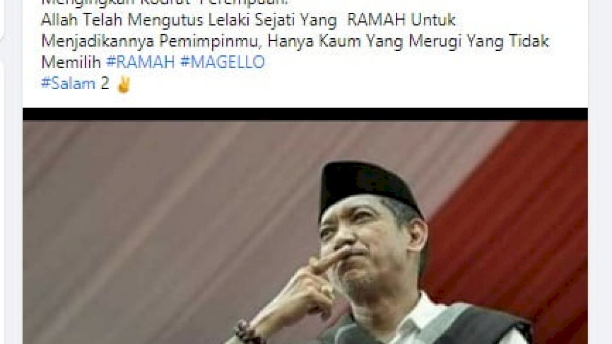 Ketua Majelis Taklim Tanggapi Kampanye Hitam “Jangan Jadikan Perempuan Pemimpin”