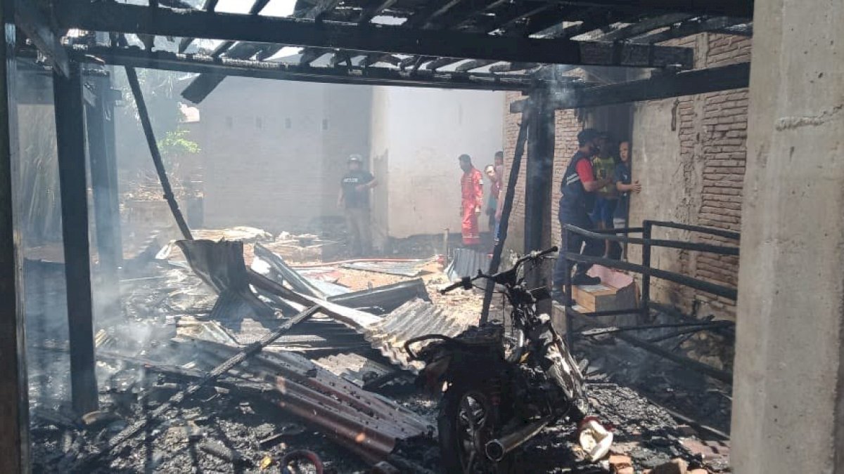 Satu Unit Rumah Terbakar, Uang Modal Pernikahan Ludes