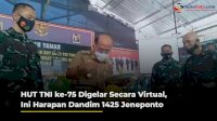 VIDEO: HUT TNI ke-75 Digelar Secara Virtual, Ini Harapan Dandim 1425 Jeneponto