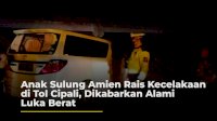 VIDEO: Anak Sulung Amien Rais Kecelakaan di Tol Cipali, Dikabarkan Alami Luka Berat