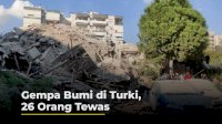 VIDEO: Gempa Bumi di Turki, 26 Orang Tewas