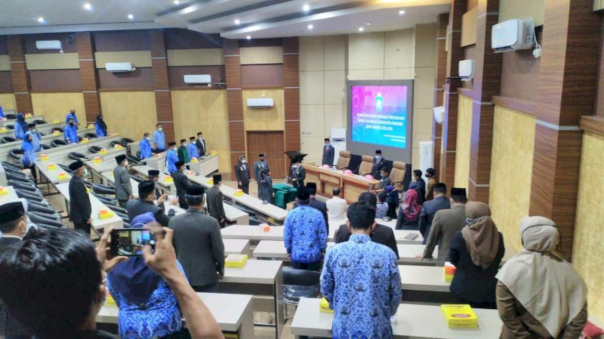 Plt Dinkes dan Disdukcapil serta Dewas PDAM Parepare Dilantik