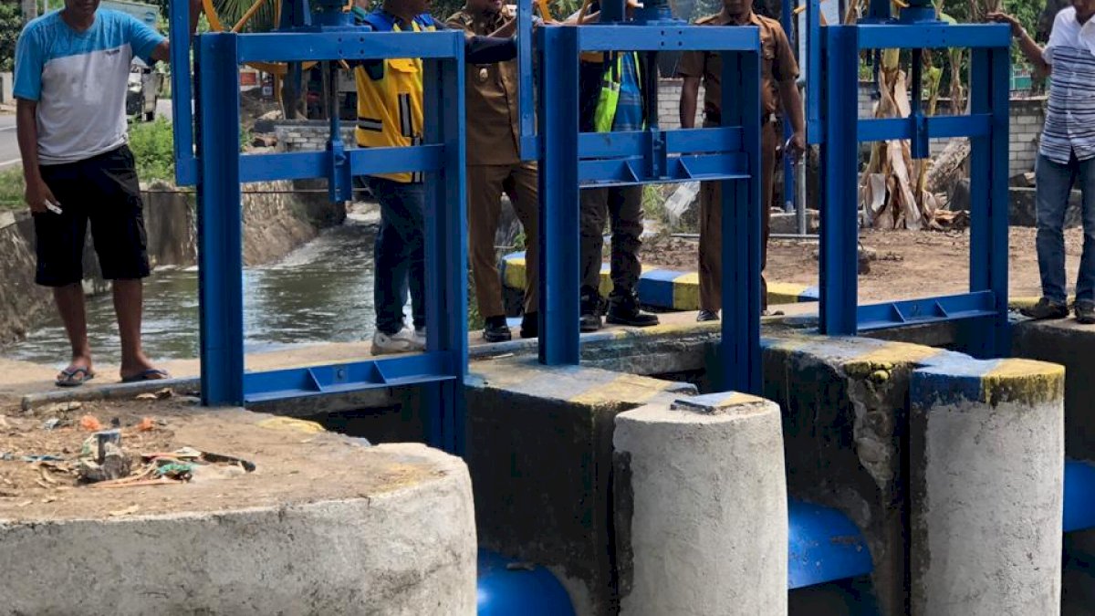 Jelang Musim Hujan, Wabup Jeneponto Pantau Irigasi Air